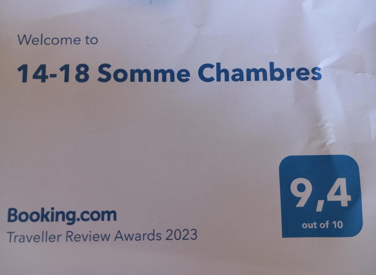 14-18 Somme Chambres Beaucourt-sur-l'Ancre エクステリア 写真